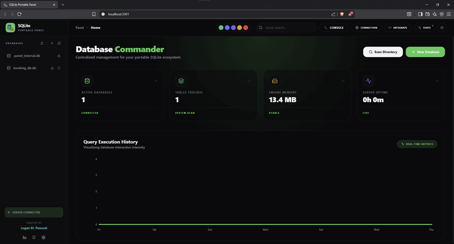 Landing Page Dark Mode